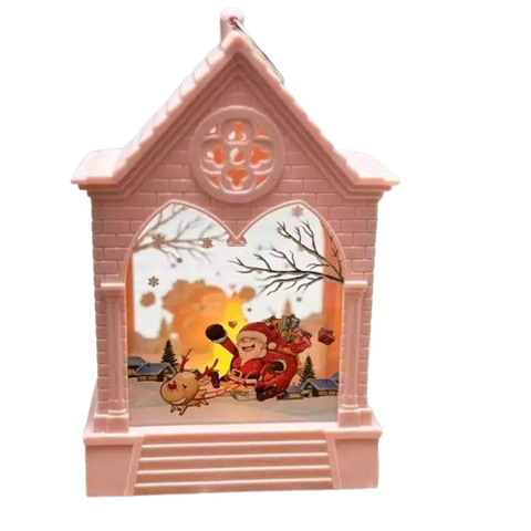 Noel-Đèn led ngôi sao lò sưởi 10x15cm 91-3412-JC