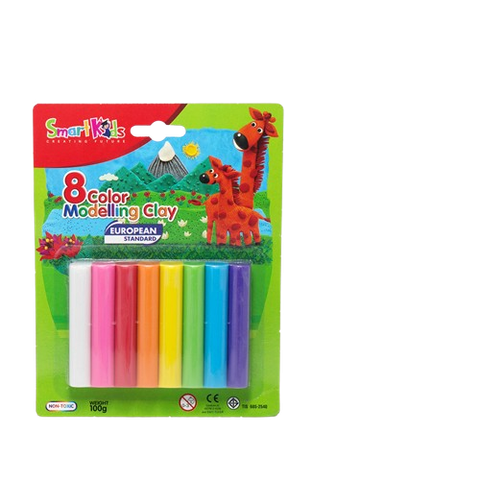 Đất nặn SmartKids 8 màu SK-BL8R-BT