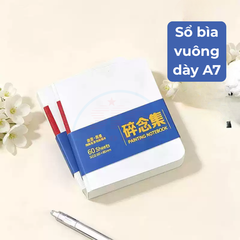 Sổ bìa vuông dày A7 BJ80-1-TL