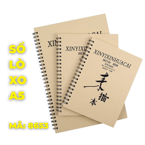 Sổ lò xo A5 8653-A5-TL
