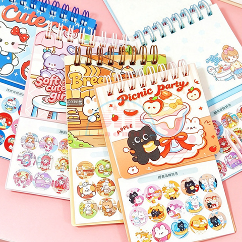Sổ lò xo + sticker A7 XQ-45804-TL
