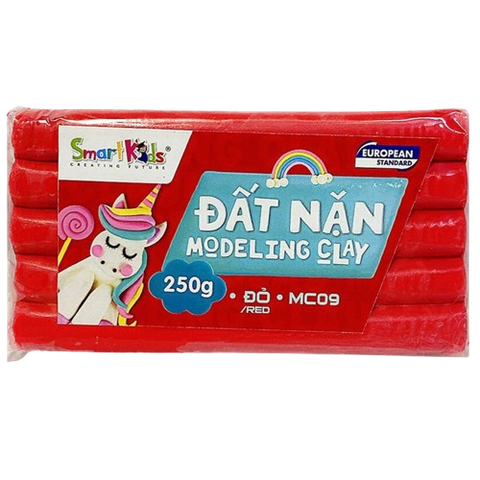 Đất nặn SmartKids MC09 250g đỏ-BT