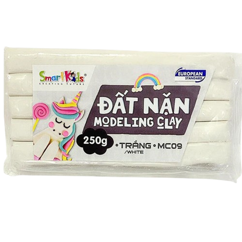 Đất nặn SmartKids MC09 250g trắng-BT