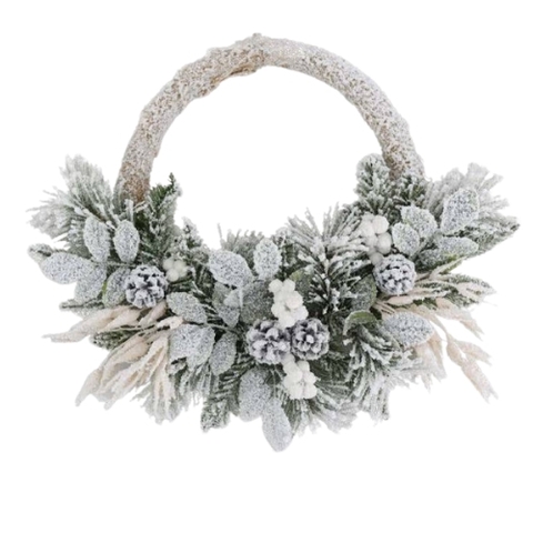 Noel-Vòng hoa bố phủ tuyết W14-T 14