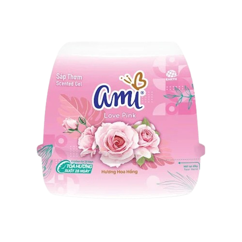 Sáp thơm Ami hương hoa hồng (200g)-PM