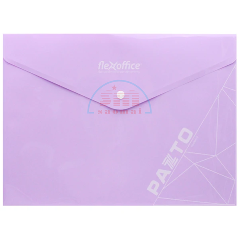 Bìa nút F4 màu pastel  FO CBF010 đl0.15mm-LV