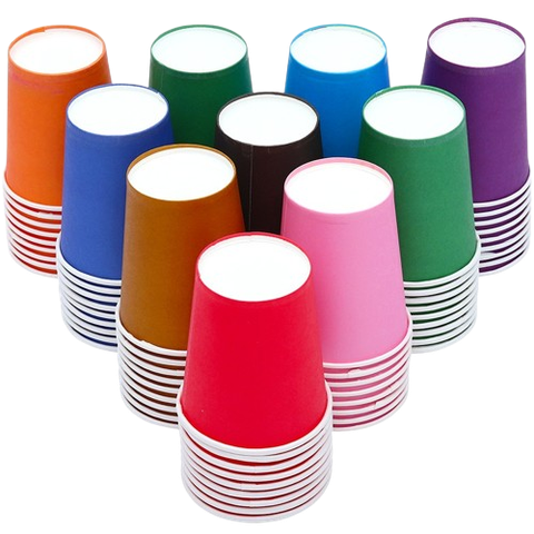 Ly giấy màu 10c-PARTY/QSN/H