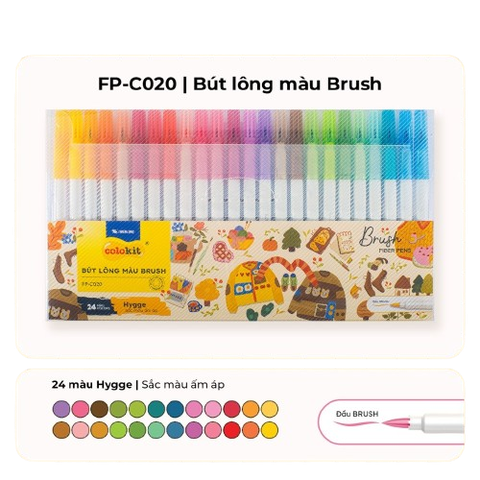 Bút lông TL 24 màu FP-C020-LV