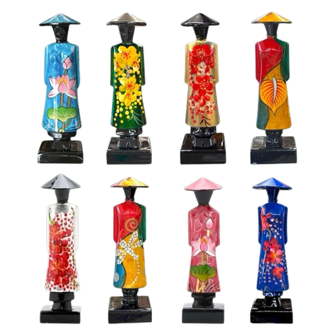 Tượng cô gái Việt Nam 15cm-SMTB