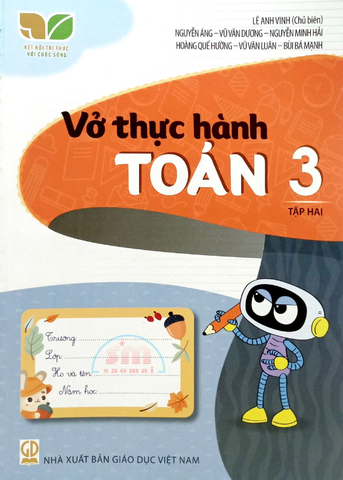 Vở Thực Hành Toán 3 - Tập 2 (Kết Nối Tri Thức)