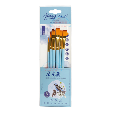 Vỹ cọ 6c G-168L xanh biển-TL