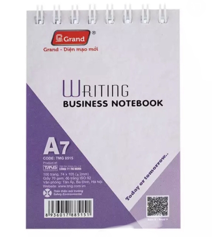 Sổ lò xo A7 Pgand TMG 8515 (100 trang)-KP