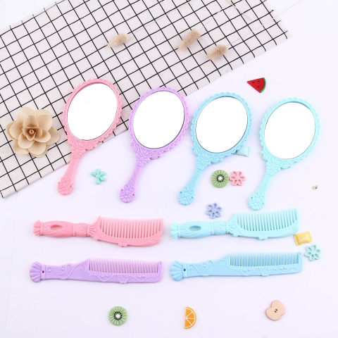 Gương cầm tay + lược 2019-MTH