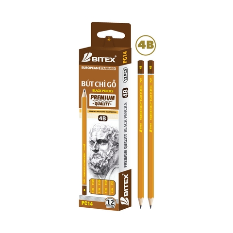 Bút chì Bitex 4B PC14-BT