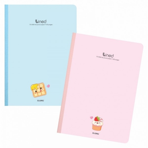 Sổ KLong A4 ngang dán gáyTP849 (120trang)-KL