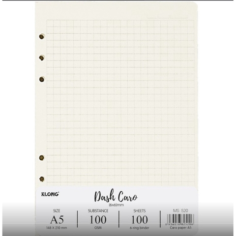 Ruột sổ còng KLong A5 TP520 (100 tờ)-KL