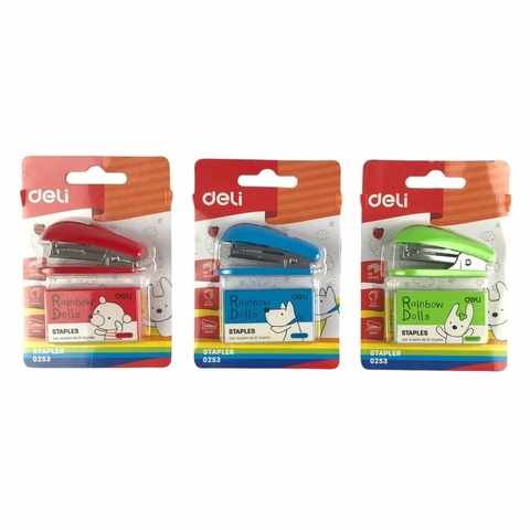 Bấm kim 10 Deli 0253-LA/TM