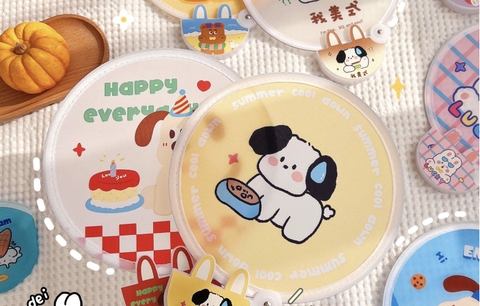 Quạt xòe gấp gọn Capybara-LZM