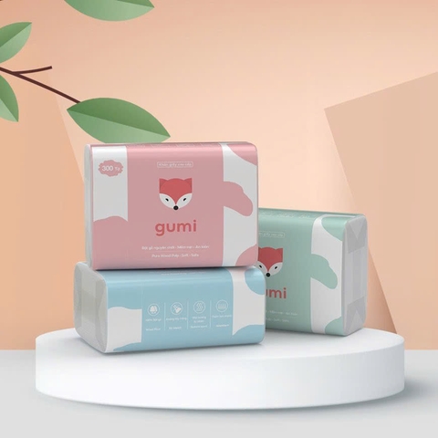 Khăn giấy Gumi 3 lớp 300t-GM