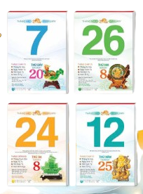 Lịch Bloc AH12/13/14/15/16 (20X30) rời-AH