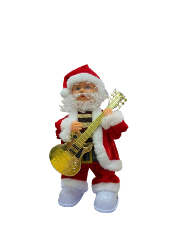 Noel-39255 Hộp noel pin cầm đàn ghita-TP