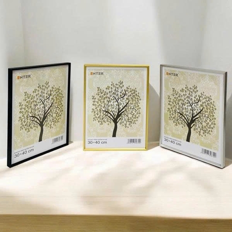 Khung hình nhôm Enter KH105 30x40cm-SM