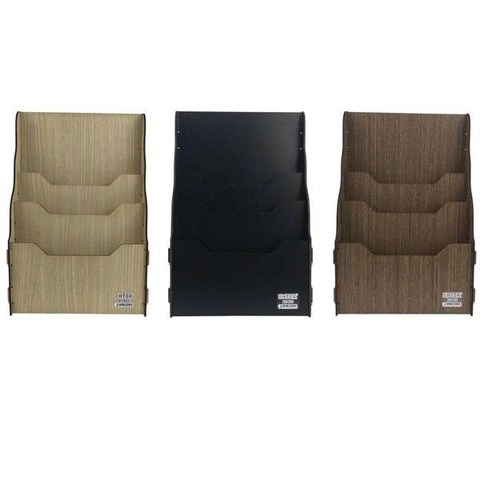 Kệ gỗ 3 ngăn Enter KG403 A4 lắp ráp-SM