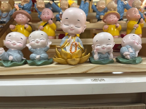 Bộ 5 chú tiểu lá sen-BL