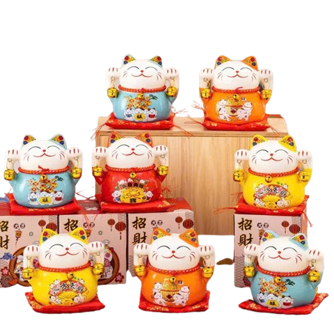 Mèo sứ bông mai NL ú 304-NĐ