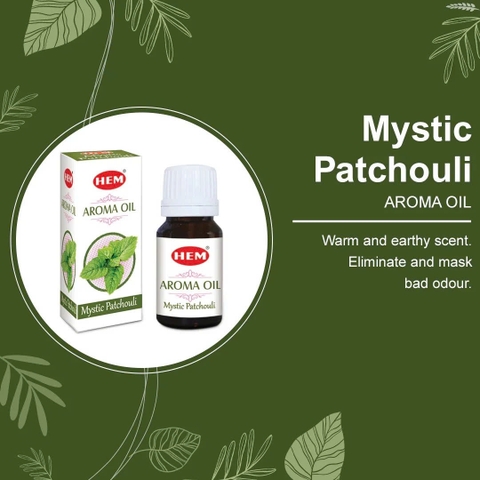 Tinh dầu Hem Mystic Patchouli 10ml-BL