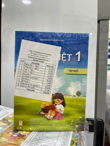 Sách Giáo Khoa Lớp 1 (Kết nối trí thức)-TBTT