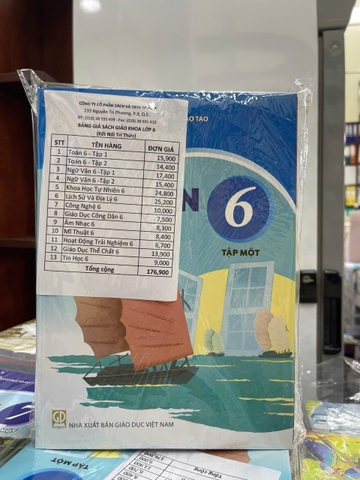 Sách Giáo Khoa Lớp 6 (Kết nối trí thức)-TBTT