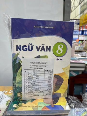 Sách Giáo Khoa Lớp 8 (Kết nối trí thức)-TBTT