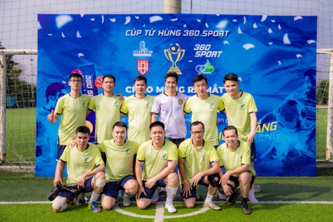 Giải bóng đá Tứ Hùng chào mừng ra mắt sản phẩm mới 360 SPORT
