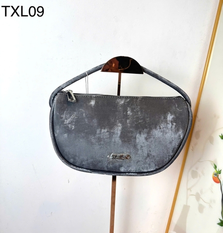 Túi xách nữ  dáng baguette da vân loang cá tính TXL09
