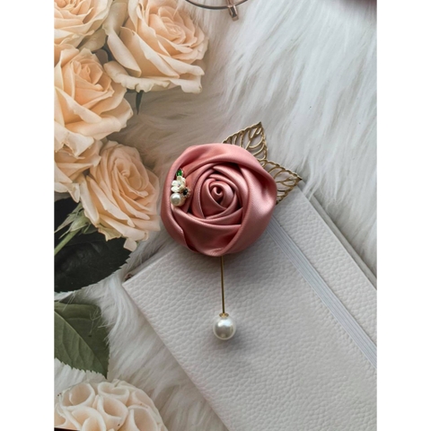 [Ảnh thật] Hoa cài áo nhí có kèm hộp/ Hoa cài áo cao cấp/ Cài áo đính đá/ Hoa cài áo nhí cho trẻ