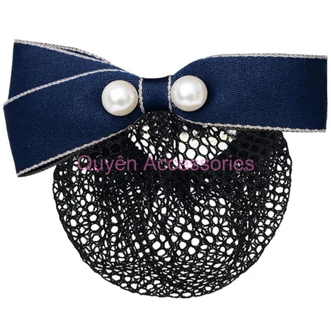 Kẹp búi nơ 2 trong 1 đính đá