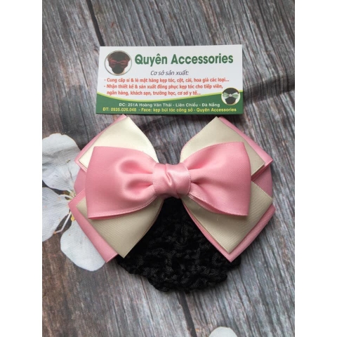 KẸP BÚI NƠ LỤA