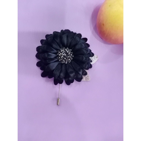 [Freeship] Cài áo hoa cúc đen/ Hoa cài áo phong cách/ Hoa cài áo nữ/ Quà tặng bạn/ Quà tặng trang sức