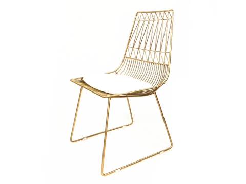 GHẾ BÀN ĂN LƯỚI SẮT GHA-05