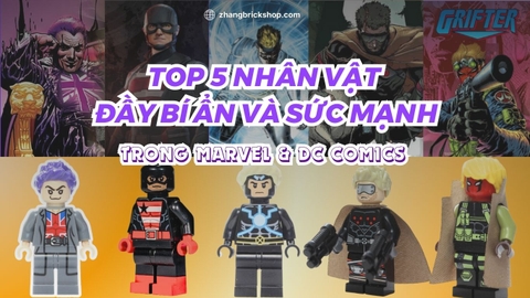 TOP 5 NHÂN VẬT ĐẦY BÍ ẨN VÀ SỨC MẠNH TRONG MARVEL & DC COMICS