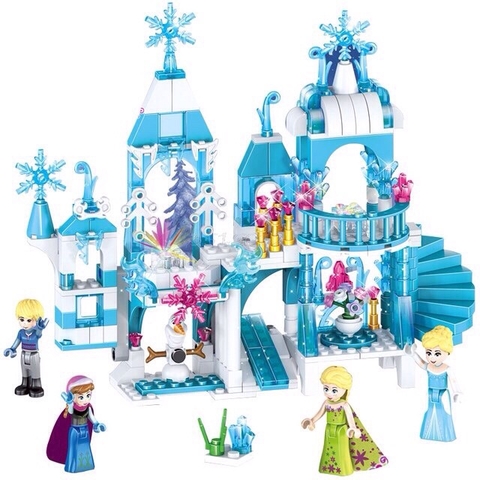 Xếp hình Elsa và các bé gái