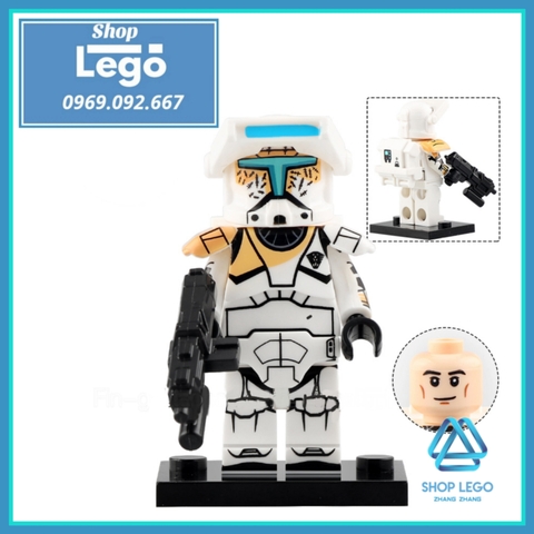 Xếp hình Star Wars Gregor - Niner - Boss - Fixer - Scorch - Sev Lego Minifigures Koruit KT1049