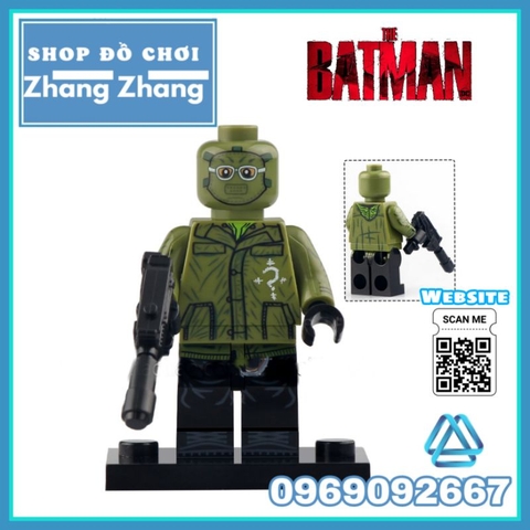 Đồ chơi xếp hình Batman Catwoman Bruce Wayne Penguin Riddler Alfred Pennyworth James Gordon Minifigures Xinh X0334