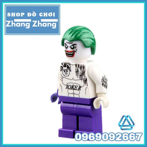 Xếp hình Batman Joker Harley Quinn Two Face Starfire Poison Ivy ScareCrow Lego Minifigures POGO PG8013