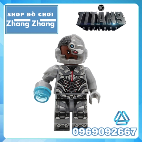 Xếp hình Harley Quinn - Loki - Clock King - Superman - Aquaman - Batman - Cyborg Scarecrow Lego Minifigures Pogo PG8068
