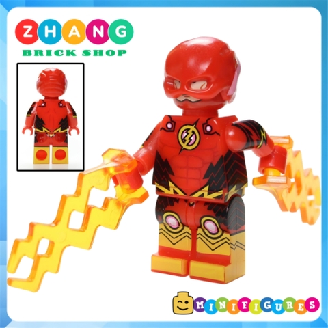 Xếp hình Deathstroke, Martian Manhunter, Flash Siêu anh hùng DC Comics Lego Minifigures POGO PG8211