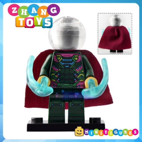 Xếp hình Spider Man : Far For Home Peter Parker Mysterio Nick Fury Hydro Man Happy Hogan Lego Minifigures Koruit wm6062