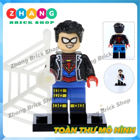 Xếp hình Captain America - Super Adaptoid - SpiderBoy - She Hulk - Hammer - Coulson Marvel Lego Minifigures Xinh X0151