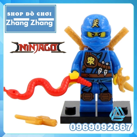 Xếp hình Ninjago: Master of Spinjitzu đại chiến tộc rắn Pythor Chen Lego Minifigures Xinh X0118